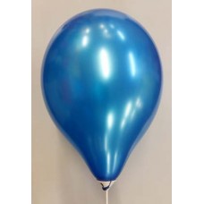 12'' Local Round Atex Metallic Dark Blue Balloon
